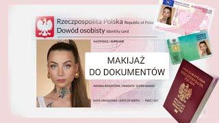 Makijaż do dokumentów  / legitymacja / dowód / paszport  | COCOLITA.PL