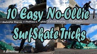 10 SurfSkate flatland tricks you can do on any SurfSkate (even with no kicktail)