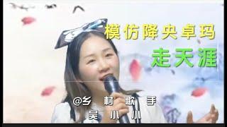 乡村歌手吴小小 Wu Xiao Xiao《走天涯》模仿央卓玛老师 / 配音。