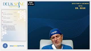 Watch Live Back Treatment! Deuk Laser Disc Repair - Cervical - RT C5-C6