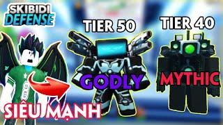 Skibidi Tower Defense - Trải Nghiệm Godly Mới Tier 50 Titan Computer Woman Và Mythic Tier 40 #20