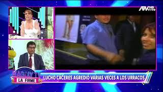 Lucho Cáceres agredió varias veces a los 'urracos' de Magaly Medina