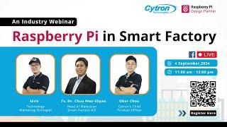 [Industry Webinar] Raspberry Pi in Smart Factory