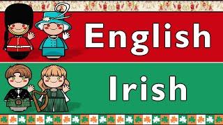 ENGLISH & IRISH GAELIC