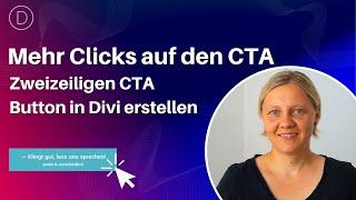 Divi • Mit einem zweizeiligen Button die Conversion des CTA erhöhen