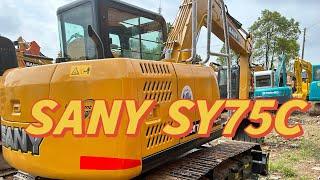 Customer is texting the excavator Sany SY75C.SY55 SY60 SY75 SY95 SY135 SY215 SY245 SY305 SY365 SY485