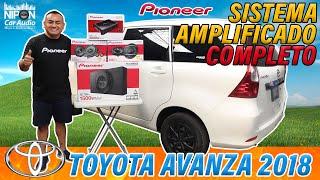 Toyota Avanza 2018 Sistema Amplificado Pioneer Completo.