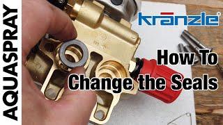 How to change the Water Seals | Kranzle Pressure Washers