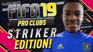 FIFA 19 Pro Clubs Best/Most Overpowered Player Build #1 - STRIKER Edition!  #ProClubs