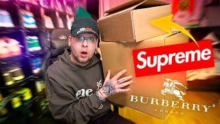 BYRE HACE UN UNBOXING DE SUPREME X BURBERRY, UNA MYSTERY BOX Y ROPA!! (Tá rexeto)