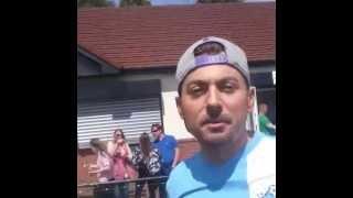 Johny Pach and Paul Danan. Celeb FC