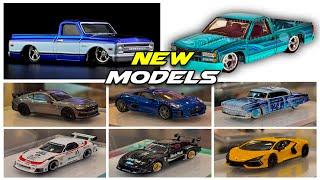 Showcase - Hot Wheels RLC Chevy C-10, 90 Chevy 454 SS, Land Rover Defender 90, Mini Gt Diecast Expo.