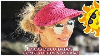 5 Dicas de Cuidados com os Olhos no Verão