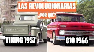 DUELO DE CHATAS | Viking 1957 vs. C10 1966 Nacional ¿Cuál es mejor? | #GarageTv