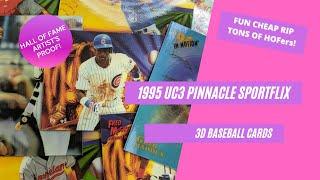 1995 UC3 Pinnacle Sportflix Baseball - Artist's Proof HOFer! Motion Cards!