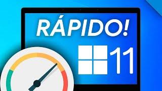 CÓMO ACELERAR tu PC con WINDOWS 11 FÁCIL Y RÁPIDO