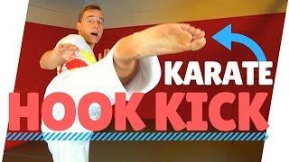 HOW TO HOOK KICK (URA MAWASHI GERI) IN KARATE — Jesse Enkamp