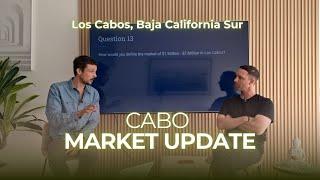 Cabo Real Estate Market Report Update