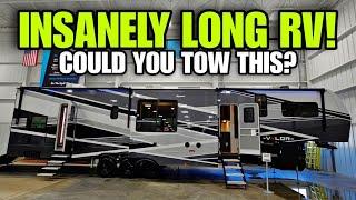 INSANELY HUGE 46ft RV! Could you safely Tow this? Alliance Valor 44V14