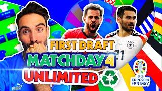 UNLIMITED TRANSFERS| QUADRUPLE SPAIN | Euro 2024 fantasy tips | Matchday 4