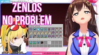 Tokino Sora Lost All Her Precious Item And Then Kaela Log In | Minecraft [Hololive/Sub]