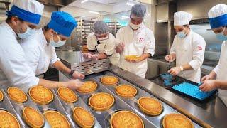 The Complete Mooncake Production Process! What A Cure! #Mooncake #China #Chinesefood