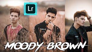 MOODY BROWN PHOTO EDITING IN LIGHTROOM || VIVEK EDITZ