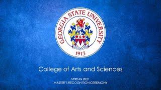 GSU - Arts & Sciences - Master's Virt Cer - Sp '21