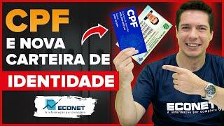 Agora é Lei: NOVO RG e CPF como ÚNICO documento exigido em SERVIÇOS PÚBLICOS