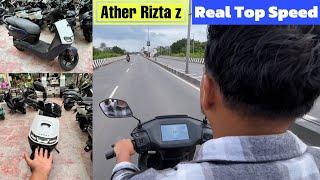 Ather Rizta z And Ather 450x Top speed Testing