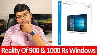 1000 Rs Fake Windows 10 Pro & Home! What Is OEM Windows? Retail Windows Vs OEM Windows