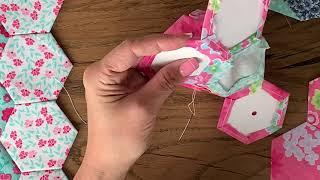 Watch me Whip Stitch | English Paper Piecing Tutorial | EPP