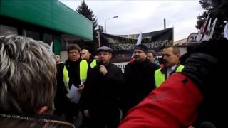 Gliwice Sośnica protest