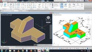 AutoCAD 3D Designing for Beginners – Basic To Advance Tutorials – Exercise 2