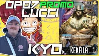 OP07 Rob Lucci Promo Guide with Kyo - OPTCG