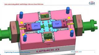 Auto unscrewing plastic mold design reference from cizit.com