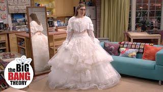 Amy's Wedding Dress | The Big Bang Theory