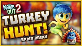 Inside Out Turkey Hunt!  Autumn Brain Break  Thanksgiving Games  Danny Go Noodle  Just Dance