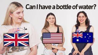 American & Australian Women Attempting her Best British Accent!!