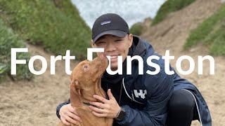 Vizsla Off Leash at Fort Funston • Vlog 2