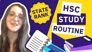 A State Rank Achiever's HSC Study Routine