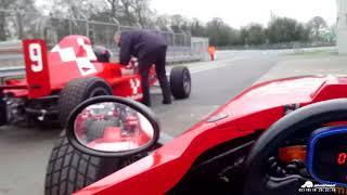 Formula 4 on board video at Oulton Park