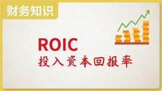 ROIC投入资本回报率，评价盈利能力指标，ROE的升级版