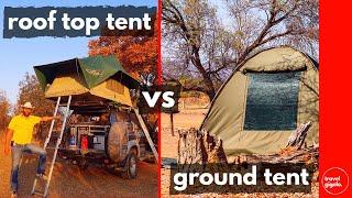 Roof Top Tent vs Ground Tent: Which is the Best Tent for Camping Travel? (Camping)[Overlanding]