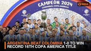 Argentina wins record 16th Copa America title & more news | DD India Live