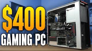 SUPER EASY $400 Budget Gaming PC That Is CRAZY POWERFUL - Step By Step Guide