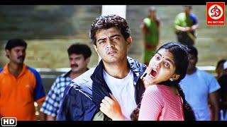 Anjaneya | New South Indian Hindi Dubbed Full Action Movie | Ajith Kumar & Meera Jasmine Love Story