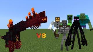 Luxtructosaurus vs Mutant Monsters | Minecraft | Mob Battle |