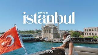 4-day Istanbul itinerary | first time in Türkiye, scenic spots, boat tour, michelin guide restaurant