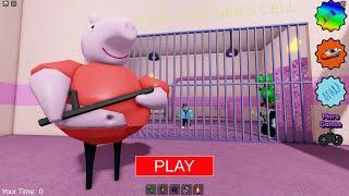 PEPPA PIG'S PRISON RUN (OBBY) #roblox